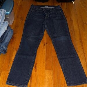 Rock & Republic Dark Blue Straight Leg Jeans